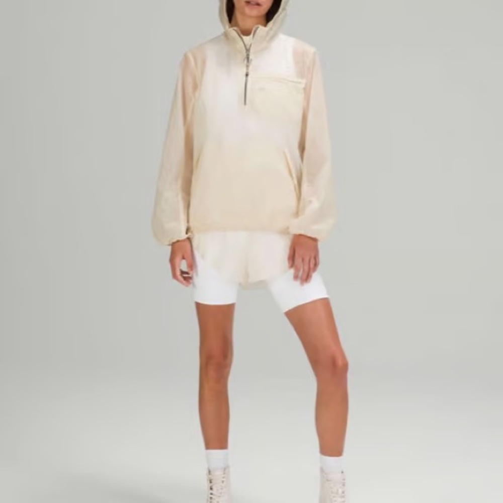 Sheer lululemon raincoat